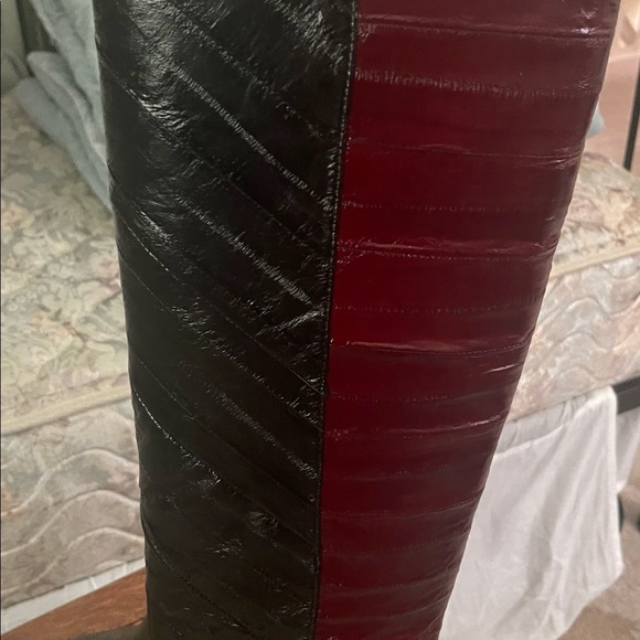 Tory Burch patchwork boots - Picture 7 of 8